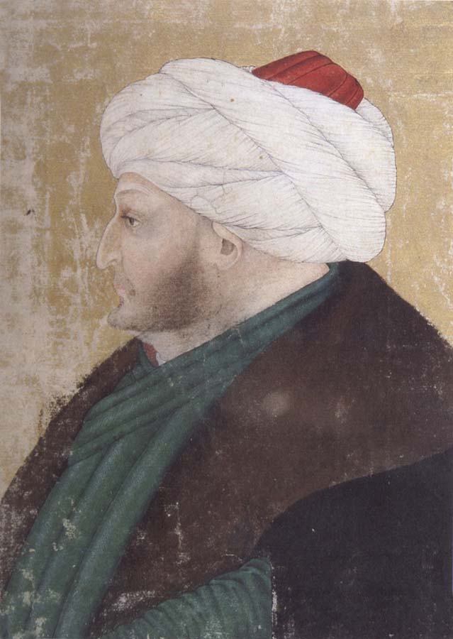 Costanzo da Ferrara Portrait of the Ottoman sultan Mehmed the Conqueror